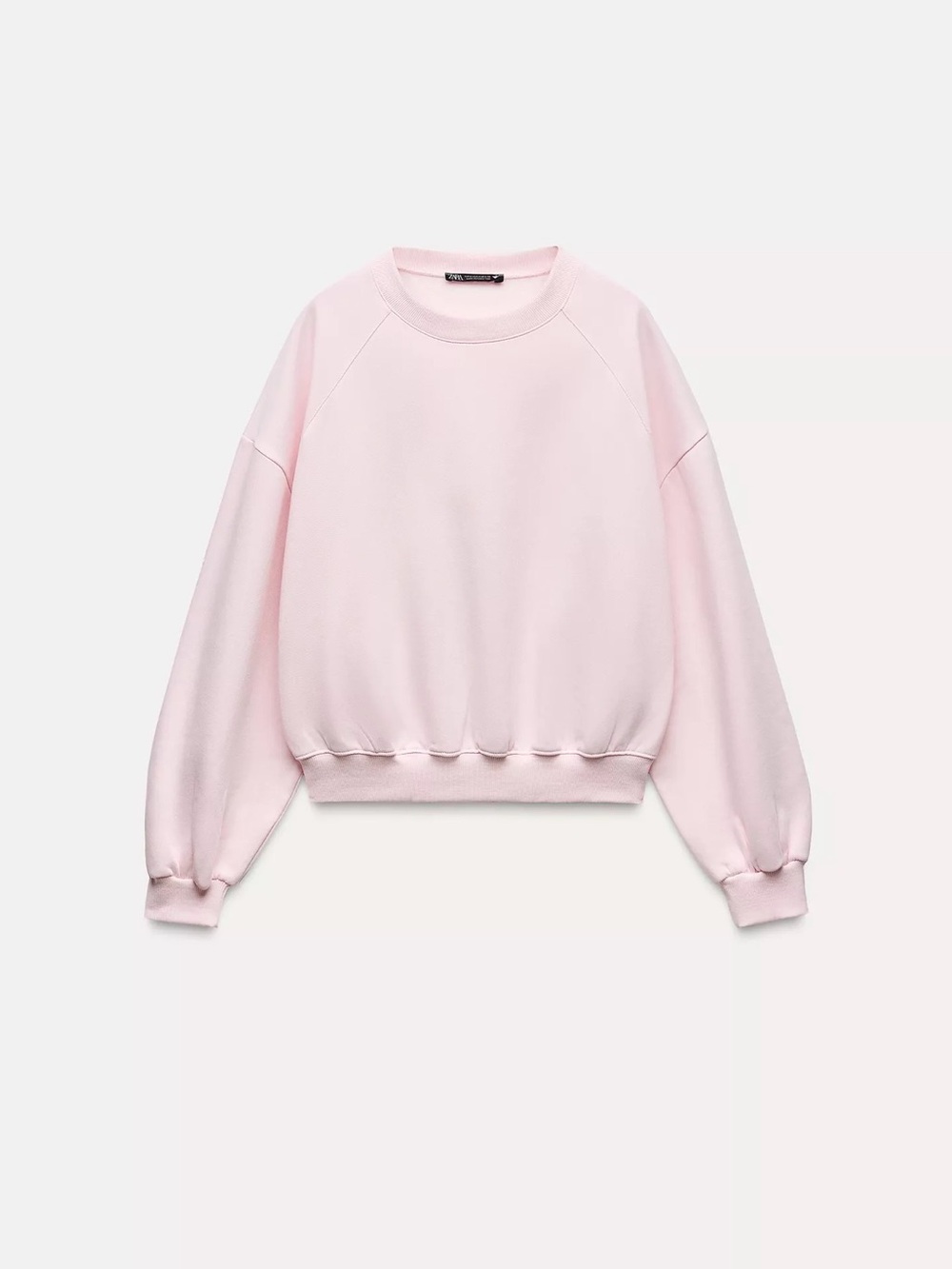 Zara Basic Plush Sweatshirt